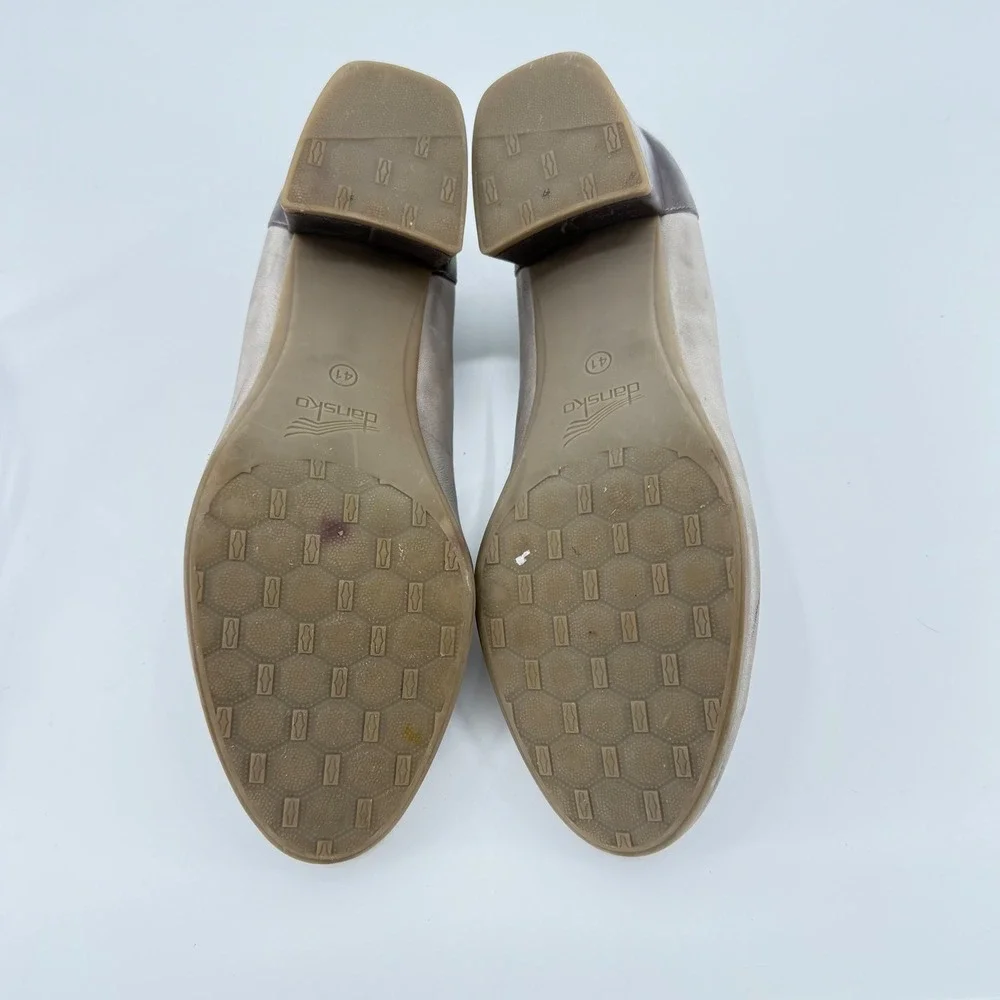 Dansko leather block
